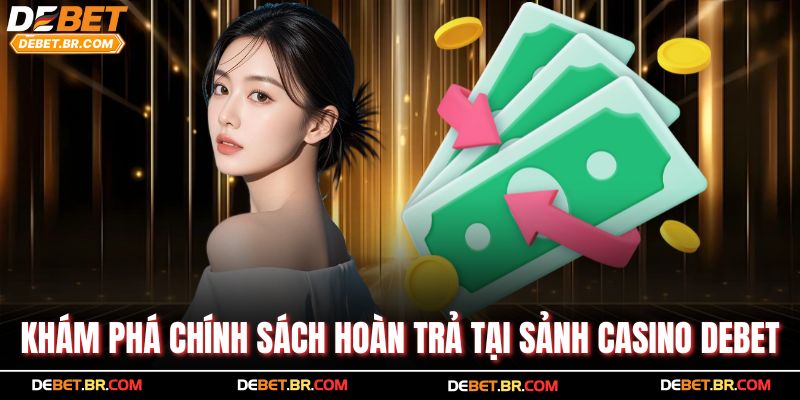 Khám phá chính sách hoàn trả tại sảnh casino Debet